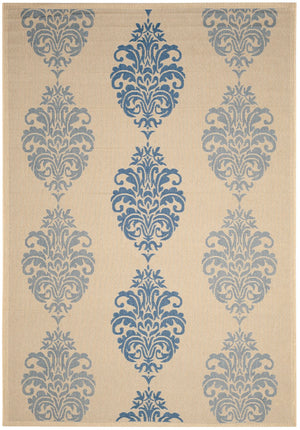 Safavieh Cy2720 Power Loomed 85.4% Polypropylene/10.4% Polyester/4.2% Latex Outdoor Rug CY2720-3101-4