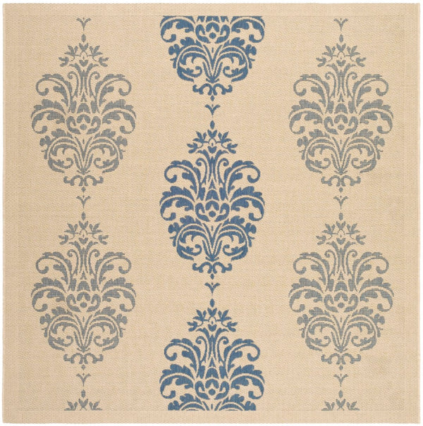 Safavieh Cy2720 Power Loomed 85.4% Polypropylene/10.4% Polyester/4.2% Latex Outdoor Rug CY2720-3101-4