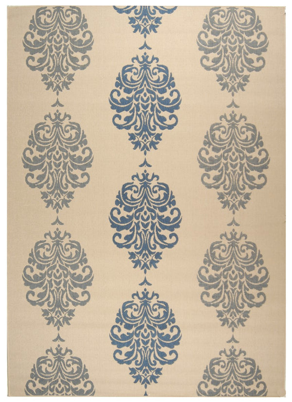 Safavieh Cy2720 Power Loomed 85.4% Polypropylene/10.4% Polyester/4.2% Latex Outdoor Rug CY2720-3101-4