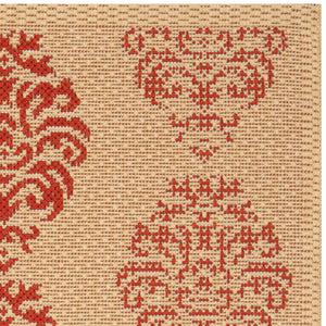 Safavieh Cy2720 Power Loomed 85.4% Polypropylene/10.4% Polyester/4.2% Latex Outdoor Rug CY2720-3701-3