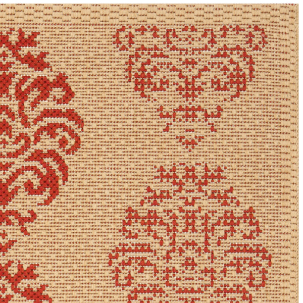 Safavieh Cy2720 Power Loomed 85.4% Polypropylene/10.4% Polyester/4.2% Latex Outdoor Rug CY2720-3701-3