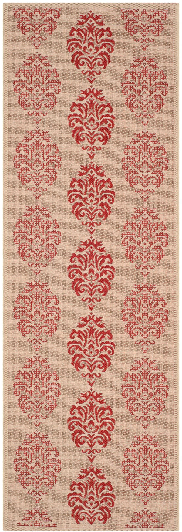 Safavieh Cy2720 Power Loomed 85.4% Polypropylene/10.4% Polyester/4.2% Latex Outdoor Rug CY2720-3701-3