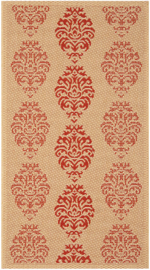 Safavieh Cy2720 Power Loomed 85.4% Polypropylene/10.4% Polyester/4.2% Latex Outdoor Rug CY2720-3701-3