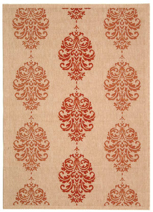 Safavieh Cy2720 Power Loomed 85.4% Polypropylene/10.4% Polyester/4.2% Latex Outdoor Rug CY2720-3701-4