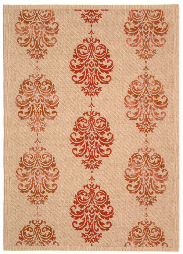 Safavieh Cy2720 Power Loomed 85.4% Polypropylene/10.4% Polyester/4.2% Latex Outdoor Rug CY2720-3701-4