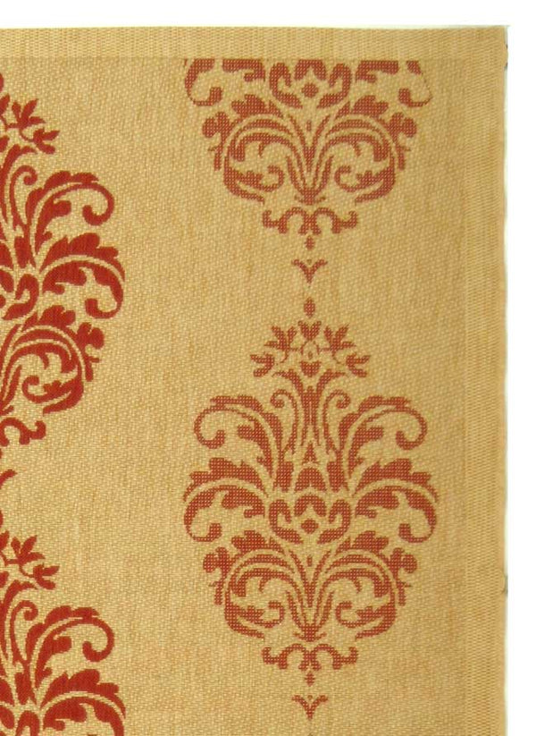 Safavieh Cy2720 Power Loomed 85.4% Polypropylene/10.4% Polyester/4.2% Latex Outdoor Rug CY2720-3701-3