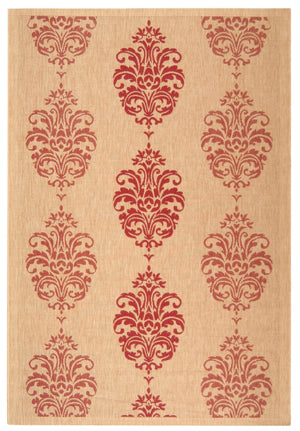 Safavieh Cy2720 Power Loomed 85.4% Polypropylene/10.4% Polyester/4.2% Latex Outdoor Rug CY2720-3701-3