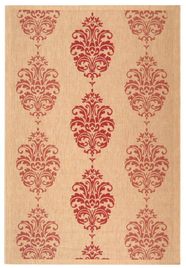 Safavieh Cy2720 Power Loomed 85.4% Polypropylene/10.4% Polyester/4.2% Latex Outdoor Rug CY2720-3701-3