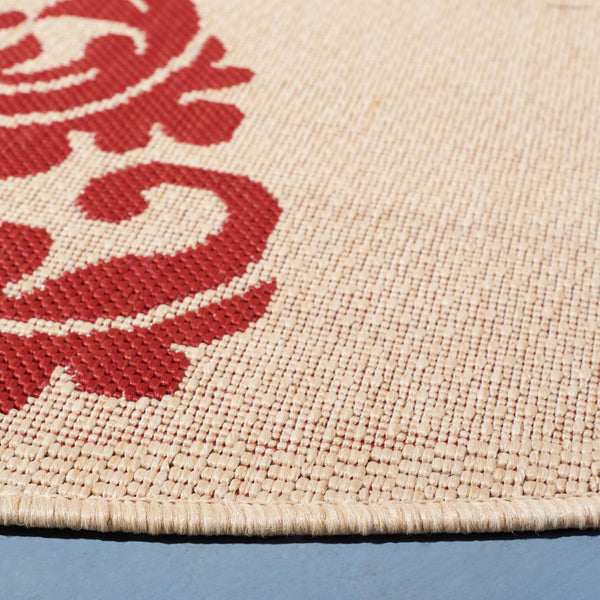 Safavieh Cy2720 Power Loomed 85.4% Polypropylene/10.4% Polyester/4.2% Latex Outdoor Rug CY2720-3701-3