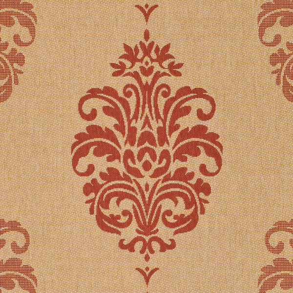 Safavieh Cy2720 Power Loomed 85.4% Polypropylene/10.4% Polyester/4.2% Latex Outdoor Rug CY2720-3701-3