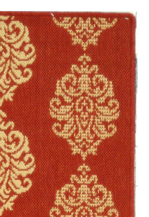 Safavieh Cy2720 Power Loomed 85.4% Polypropylene/10.4% Polyester/4.2% Latex Outdoor Rug CY2720-3707-3