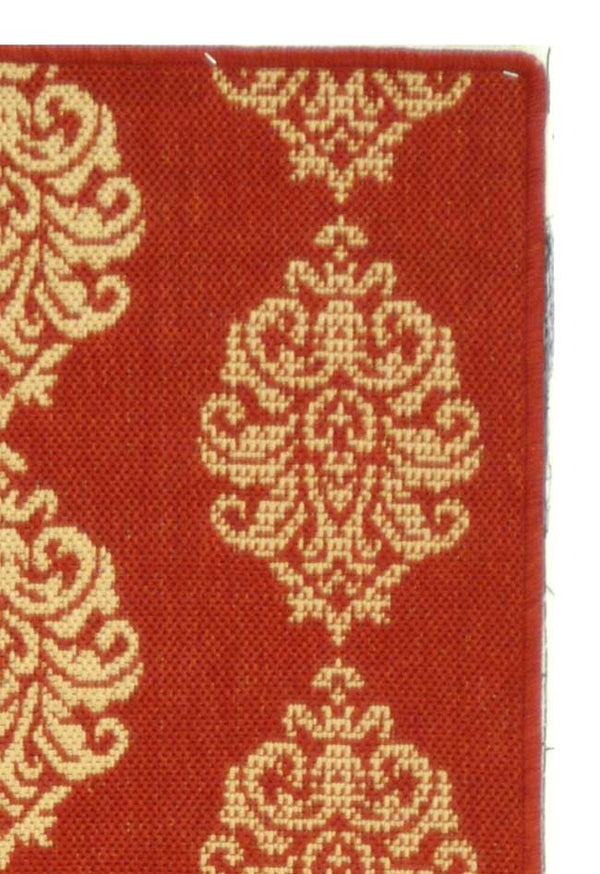 Safavieh Cy2720 Power Loomed 85.4% Polypropylene/10.4% Polyester/4.2% Latex Outdoor Rug CY2720-3707-3