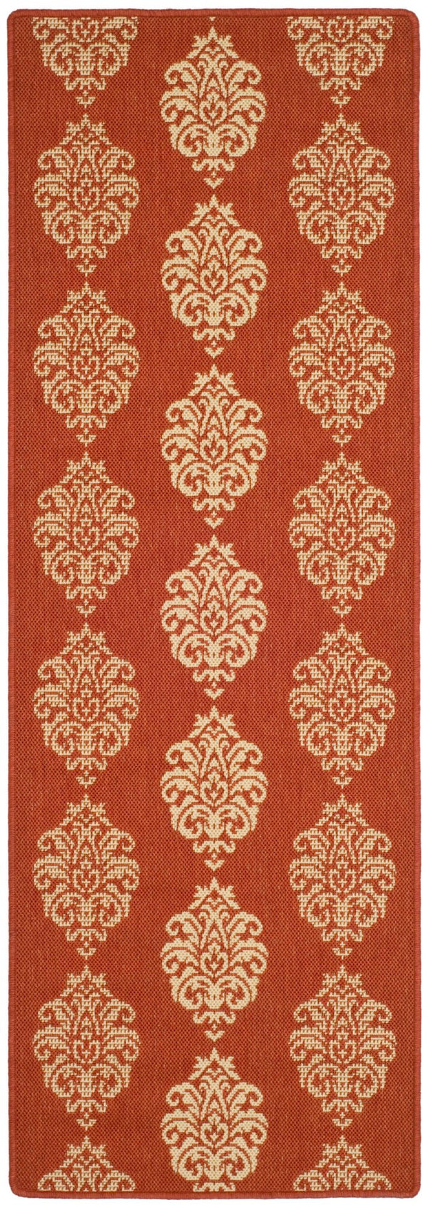 Safavieh Cy2720 Power Loomed 85.4% Polypropylene/10.4% Polyester/4.2% Latex Outdoor Rug CY2720-3707-3