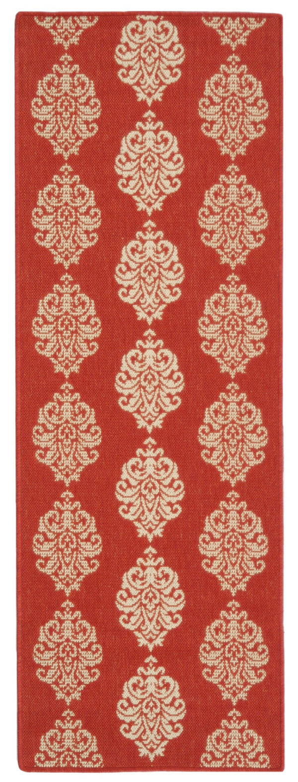 Safavieh Cy2720 Power Loomed 85.4% Polypropylene/10.4% Polyester/4.2% Latex Outdoor Rug CY2720-3707-3