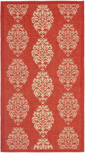 Safavieh Cy2720 Power Loomed 85.4% Polypropylene/10.4% Polyester/4.2% Latex Outdoor Rug CY2720-3707-3