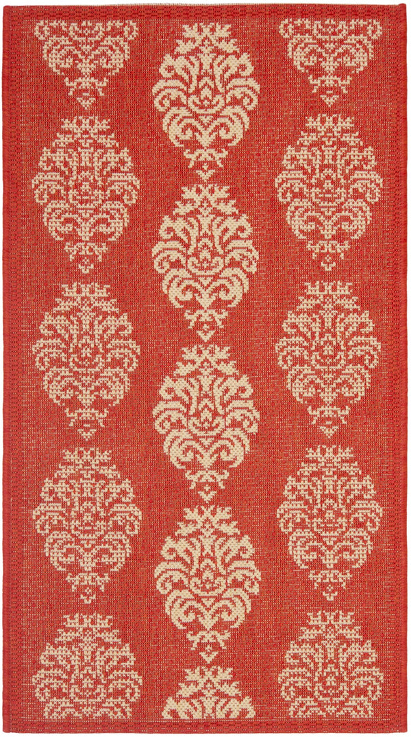 Safavieh Cy2720 Power Loomed 85.4% Polypropylene/10.4% Polyester/4.2% Latex Outdoor Rug CY2720-3707-3