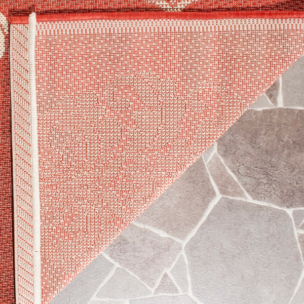 Safavieh Cy2720 Power Loomed 85.4% Polypropylene/10.4% Polyester/4.2% Latex Outdoor Rug CY2720-3707-3