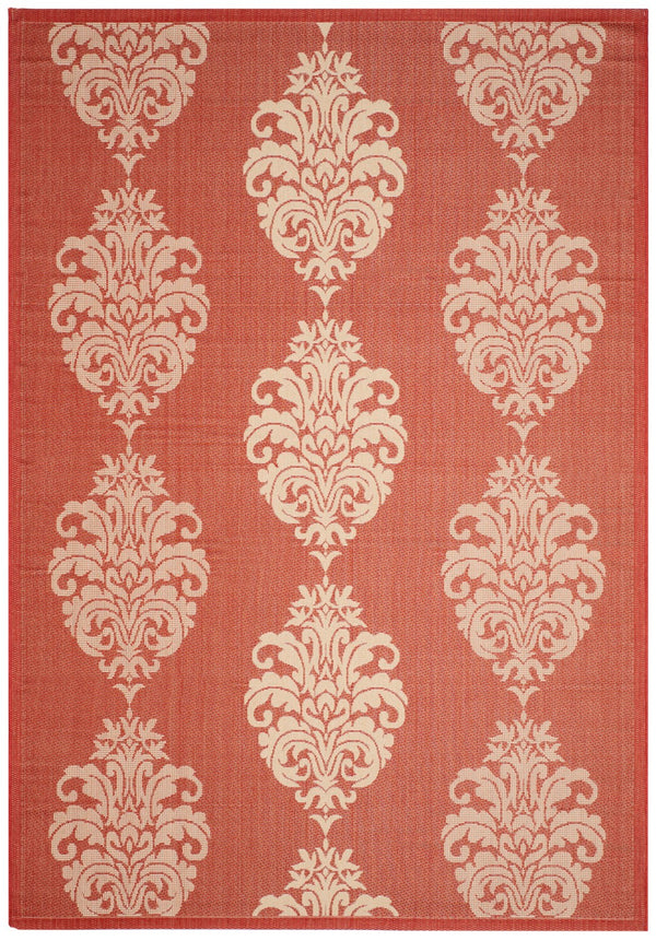 Safavieh Cy2720 Power Loomed 85.4% Polypropylene/10.4% Polyester/4.2% Latex Outdoor Rug CY2720-3707-3