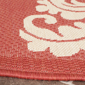 Safavieh Cy2720 Power Loomed 85.4% Polypropylene/10.4% Polyester/4.2% Latex Outdoor Rug CY2720-3707-3