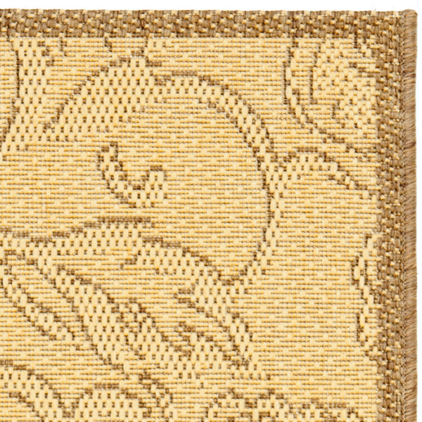 Safavieh Cy2726 Power Loomed 85.4% Polypropylene/10.4% Polyester/4.2% Latex Outdoor Rug CY2726-3001-4