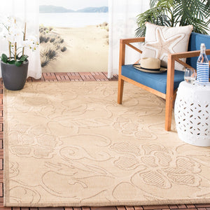 Safavieh Cy2726 Power Loomed 85.4% Polypropylene/10.4% Polyester/4.2% Latex Outdoor Rug CY2726-3001-4