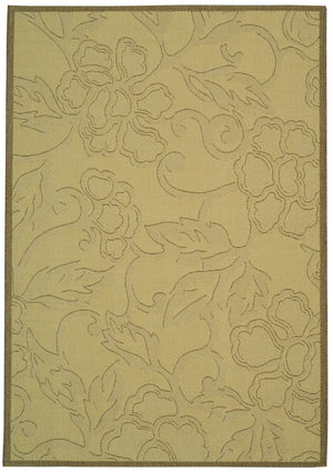 Safavieh Cy2726 Power Loomed 85.4% Polypropylene/10.4% Polyester/4.2% Latex Outdoor Rug CY2726-3001-4