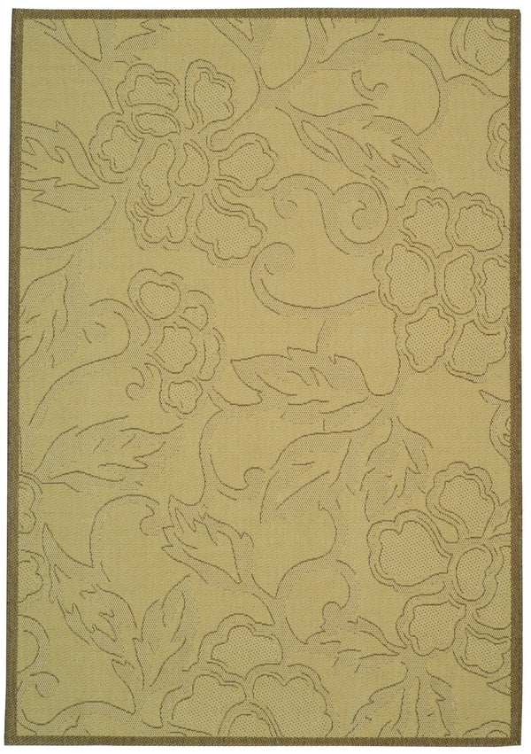 Safavieh Cy2726 Power Loomed 85.4% Polypropylene/10.4% Polyester/4.2% Latex Outdoor Rug CY2726-3001-4