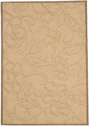 Safavieh Cy2726 Power Loomed 85.4% Polypropylene/10.4% Polyester/4.2% Latex Outdoor Rug CY2726-3001-4