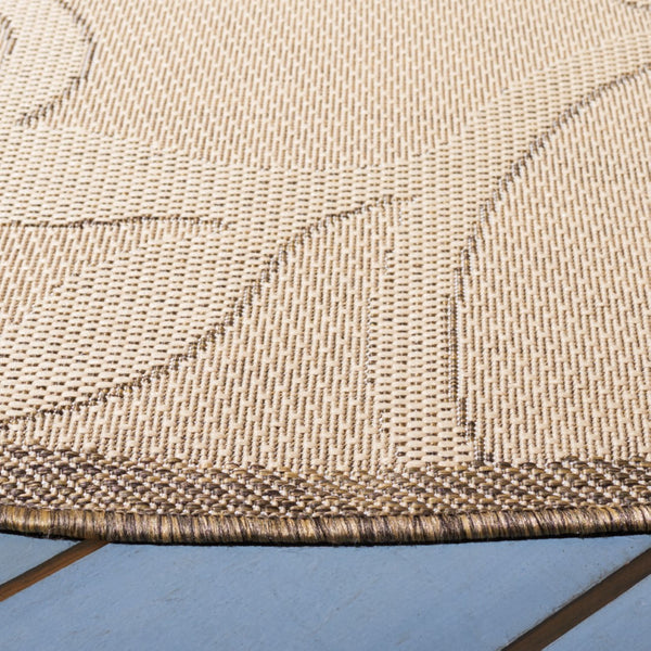 Safavieh Cy2726 Power Loomed 85.4% Polypropylene/10.4% Polyester/4.2% Latex Outdoor Rug CY2726-3001-4