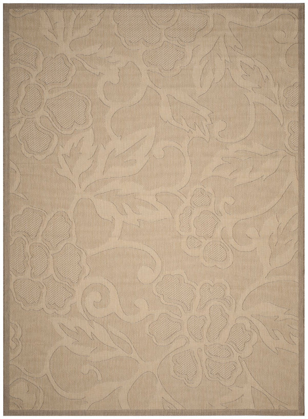 Safavieh Cy2726 Power Loomed 85.4% Polypropylene/10.4% Polyester/4.2% Latex Outdoor Rug CY2726-3001-4