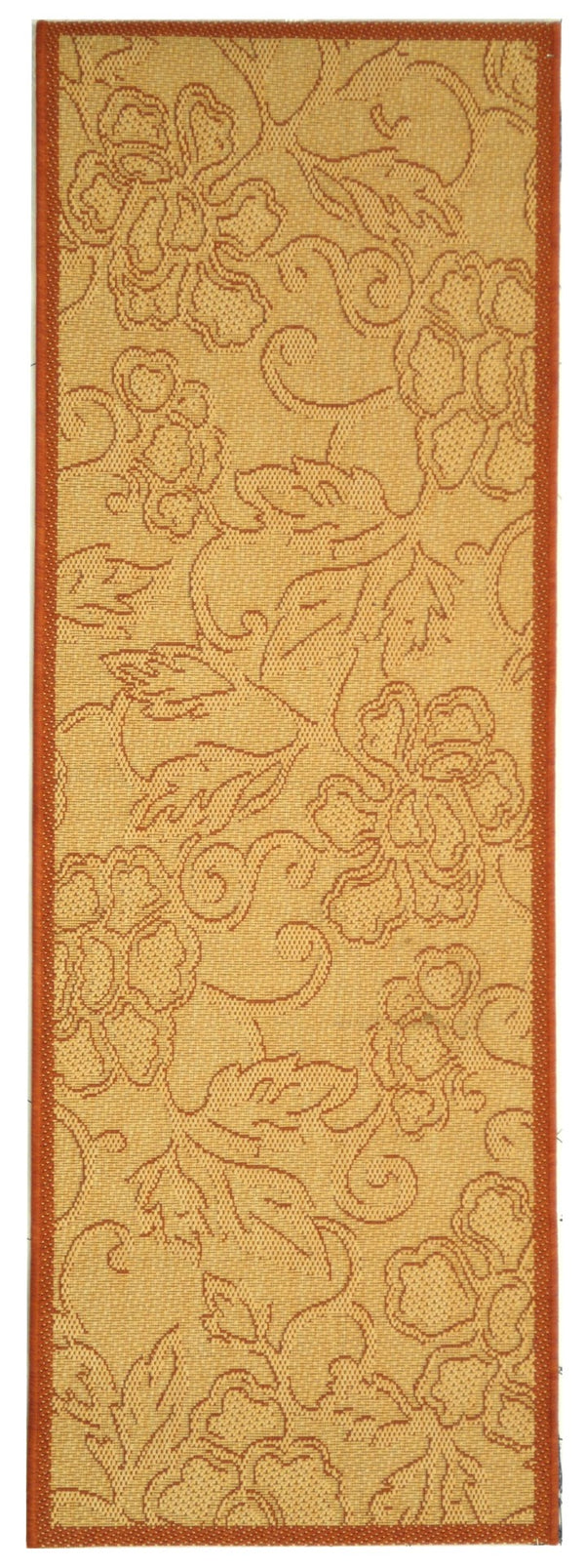 Safavieh Cy2726 Power Loomed 85.4% Polypropylene/10.4% Polyester/4.2% Latex Outdoor Rug CY2726-3201-3