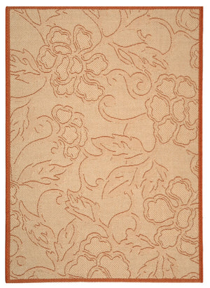 Safavieh Cy2726 Power Loomed 85.4% Polypropylene/10.4% Polyester/4.2% Latex Outdoor Rug CY2726-3201-4