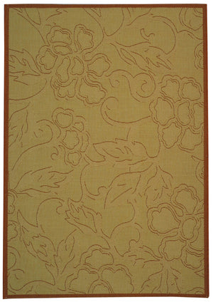 Safavieh Cy2726 Power Loomed 85.4% Polypropylene/10.4% Polyester/4.2% Latex Outdoor Rug CY2726-3201-3