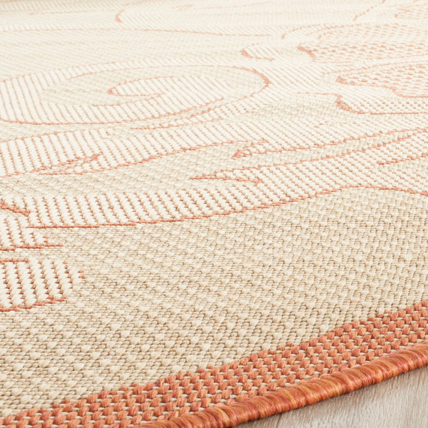 Safavieh Cy2726 Power Loomed 85.4% Polypropylene/10.4% Polyester/4.2% Latex Outdoor Rug CY2726-3201-3