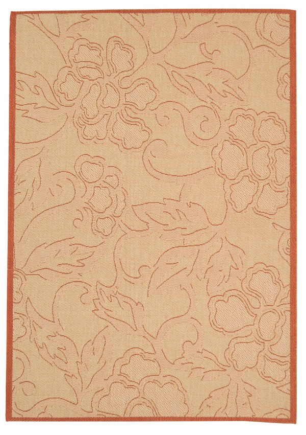 Safavieh Cy2726 Power Loomed 85.4% Polypropylene/10.4% Polyester/4.2% Latex Outdoor Rug CY2726-3201-3