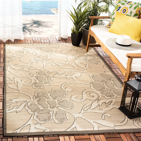 Safavieh Cy2726 Power Loomed 85.4% Polypropylene/10.4% Polyester/4.2% Latex Outdoor Rug CY2726-3901-210