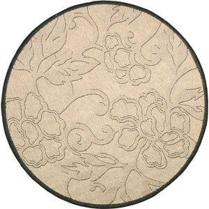 Safavieh Cy2726 Power Loomed 85.4% Polypropylene/10.4% Polyester/4.2% Latex Outdoor Rug CY2726-3901-5R