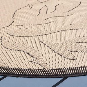 Safavieh Cy2726 Power Loomed 85.4% Polypropylene/10.4% Polyester/4.2% Latex Outdoor Rug CY2726-3901-210