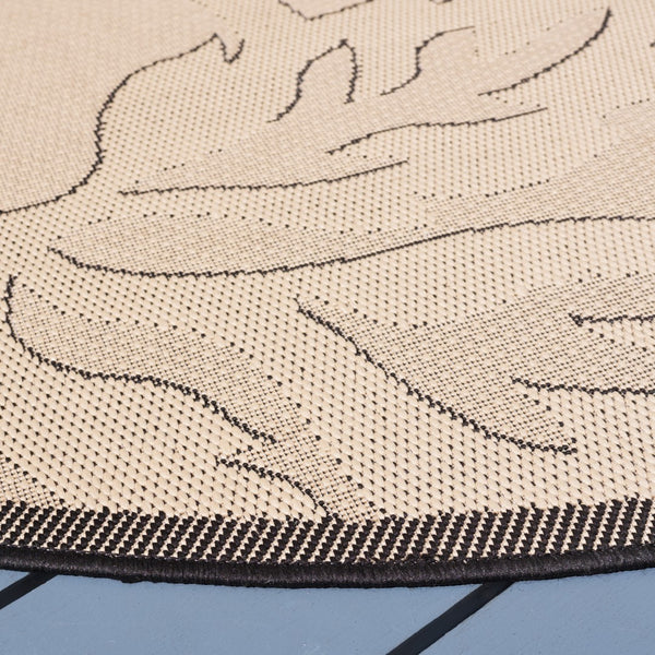 Safavieh Cy2726 Power Loomed 85.4% Polypropylene/10.4% Polyester/4.2% Latex Outdoor Rug CY2726-3901-210