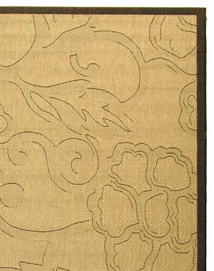 Safavieh Cy2726 Power Loomed 85.4% Polypropylene/10.4% Polyester/4.2% Latex Outdoor Rug CY2726-3901-210