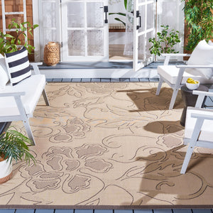 Safavieh Cy2726 Power Loomed 85.4% Polypropylene/10.4% Polyester/4.2% Latex Outdoor Rug CY2726-3901-210