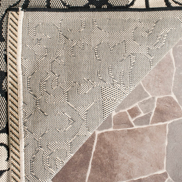 Safavieh Cy2727 Power Loomed 85.4% Polypropylene/10.4% Polyester/4.2% Latex Outdoor Rug CY2727-3908-4