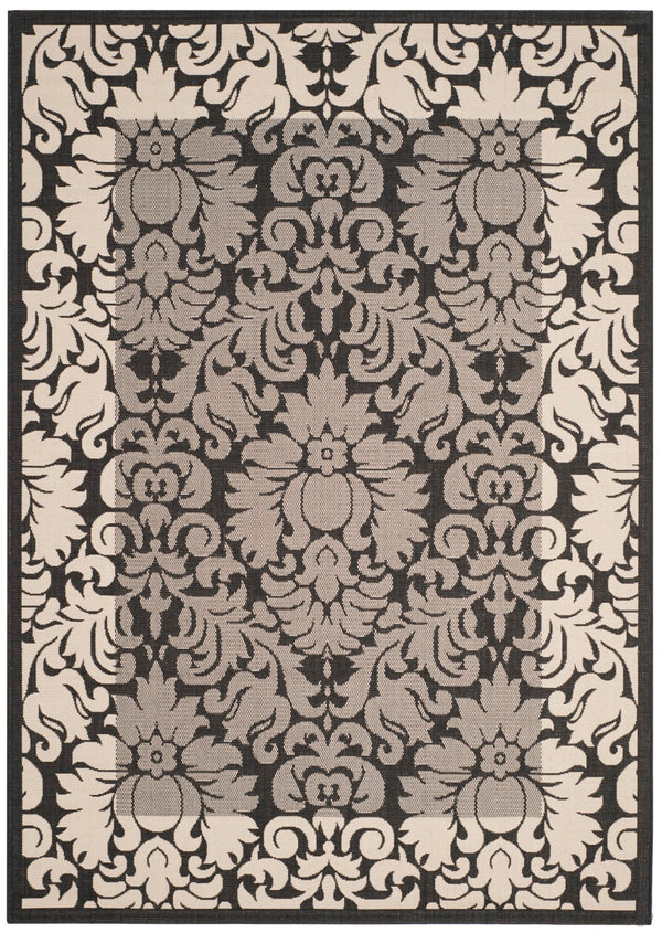 Safavieh Cy2727 Power Loomed 85.4% Polypropylene/10.4% Polyester/4.2% Latex Outdoor Rug CY2727-3908-4