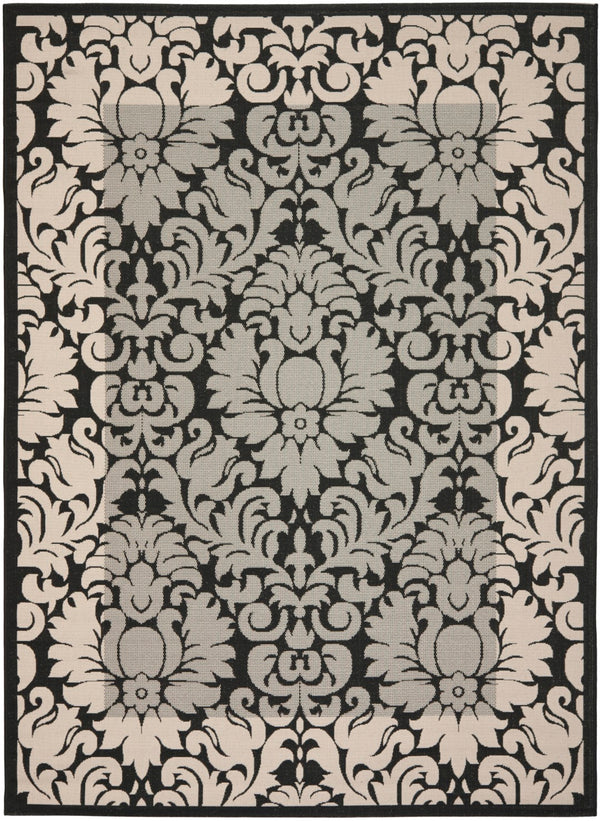 Safavieh Cy2727 Power Loomed 85.4% Polypropylene/10.4% Polyester/4.2% Latex Outdoor Rug CY2727-3908-4