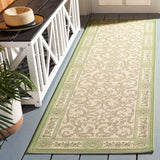 Safavieh Cy2829 Power Loomed 85.4% Polypropylene/10.4% Polyester/4.2% Latex Outdoor Rug CY2829-1E01-27