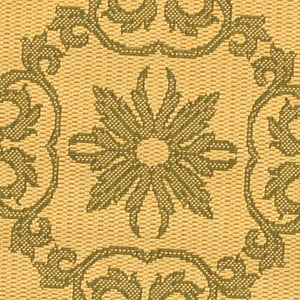 Safavieh Cy2829 Power Loomed 85.4% Polypropylene/10.4% Polyester/4.2% Latex Outdoor Rug CY2829-1E01-5R