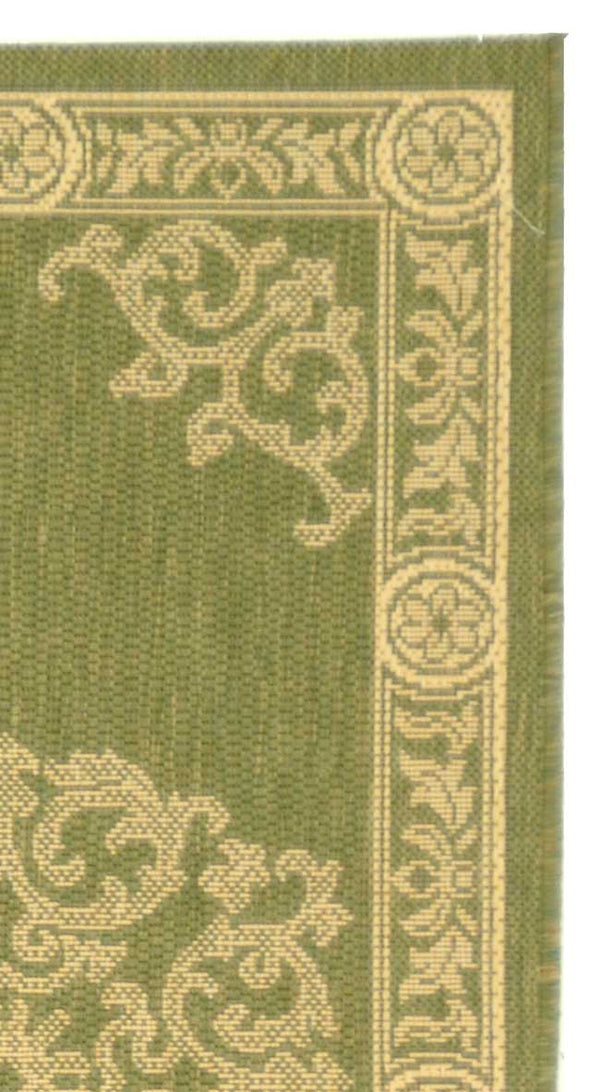 Safavieh Cy2914 Power Loomed 85.4% Polypropylene/10.4% Polyester/4.2% Latex Outdoor Rug CY2914-1E06-4