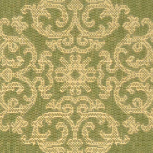 Safavieh Cy2914 Power Loomed 85.4% Polypropylene/10.4% Polyester/4.2% Latex Outdoor Rug CY2914-1E06-4
