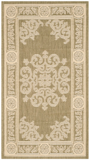 Safavieh Cy2914 Power Loomed 85.4% Polypropylene/10.4% Polyester/4.2% Latex Outdoor Rug CY2914-1E06-4