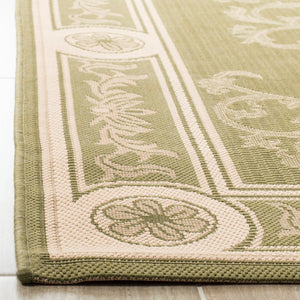 Safavieh Cy2914 Power Loomed 85.4% Polypropylene/10.4% Polyester/4.2% Latex Outdoor Rug CY2914-1E06-4